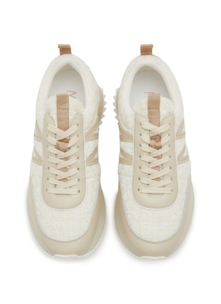 Detail View - Click To Enlarge - MONCLER - Pacey Bouclé Sneakers