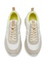 Detail View - Click To Enlarge - MONCLER - Pacey Nylon Suede Low Top Sneakers