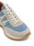 Detail View - Click To Enlarge - MONCLER - Pacey Denim Sneakers