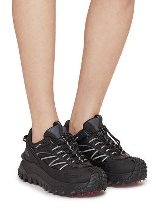 Figure View - Click To Enlarge - MONCLER - Trailgrip GTX Nylon Low Top Sneakers