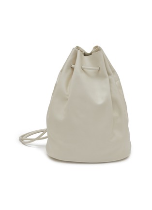 Main View - Click To Enlarge - NOTHING WRITTEN - Large Drawstring Leather Bucket Bag