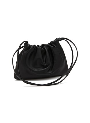 Detail View - Click To Enlarge - NOTHING WRITTEN - Small Drawstring Leather Shoulder Bag