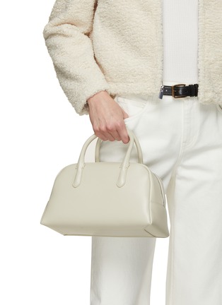Figure View - Click To Enlarge - NOTHING WRITTEN - Small Top Handle Leather Bag