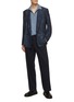 Figure View - Click To Enlarge - BARENA - Houndstooth Tie Dyed Unlined Blazer