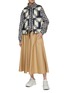 Figure View - Click To Enlarge - MONCLER - Volume Cotton Skirt