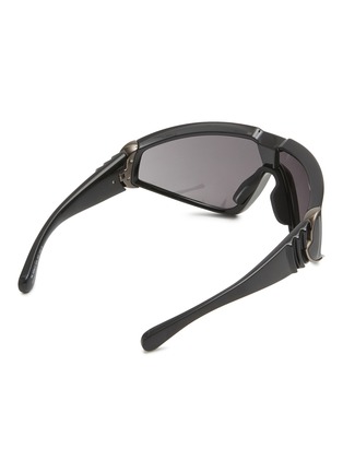 Figure View - Click To Enlarge - RICK OWENS  - X Moncler Wrapid Acetate Sunglasses