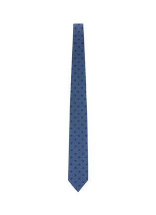 Figure View - Click To Enlarge - STEFANOBIGI MILANO - Floral Jacquard Silk Twill Tie