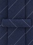 Detail View - Click To Enlarge - STEFANOBIGI MILANO - Pin Stripe Summer Wool Tie