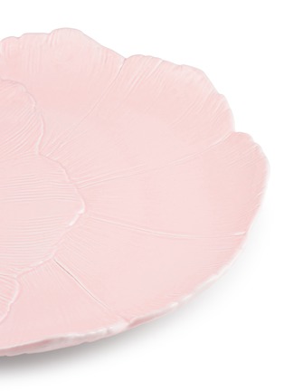 Detail View - Click To Enlarge - AQUAZZURA - Cherry Blossom Oval Platter — Pink