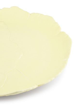 Detail View - Click To Enlarge - AQUAZZURA - Cherry Blossom Oval Platter —Yellow