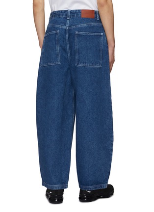 Back View - Click To Enlarge - STUDIO NICHOLSON - Dark Wahsed Volume Jeans