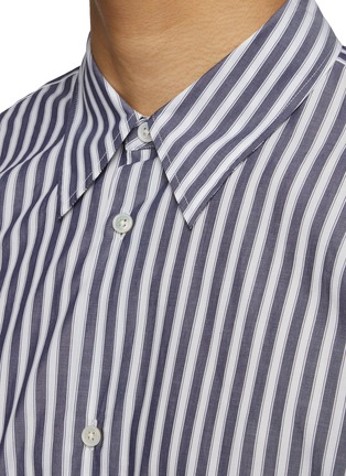  - STUDIO NICHOLSON - Oversized Stripe Button Down Shirt