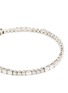 Detail View - Click To Enlarge - LC COLLECTION JEWELLERY - 18K White Mixed Cut Diamond Tennis Bracelet