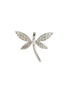 Figure View - Click To Enlarge - LC COLLECTION JEWELLERY - 18K White Gold Dragonfly Charm Pendant