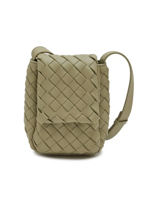 Main View - Click To Enlarge - BOTTEGA VENETA - Mini Vertical Cobble Leather Shoulder Bag