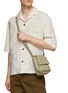 Figure View - Click To Enlarge - BOTTEGA VENETA - Mini Vertical Cobble Leather Shoulder Bag