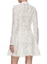 Back View - Click To Enlarge - GIAMBATTISTA VALLI - Flower Macrame Dress Coat
