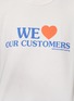  - ALEXANDER WANG - We Love Our Customers Shrunken T-Shirt