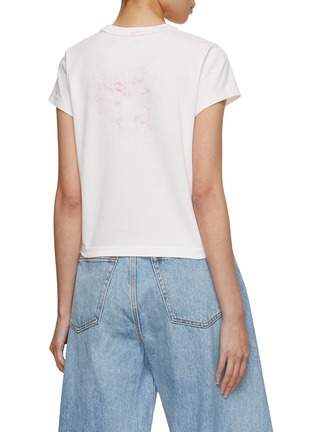 Back View - Click To Enlarge - ALEXANDER WANG - We Love Our Customers Shrunken T-Shirt