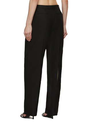 Back View - Click To Enlarge - ALEXANDER WANG - Back Slit Low Rise Pants