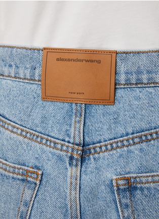  - ALEXANDER WANG - Oversized Rounded Low Rise Jeans