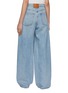 Back View - Click To Enlarge - ALEXANDER WANG - Oversized Rounded Low Rise Jeans
