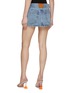Back View - Click To Enlarge - ALEXANDER WANG - Clear Bead Embellished Mini Skirt