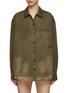 Main View - Click To Enlarge - ALEXANDERWANG - Oversized Patch Pocket Shirt