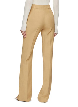 Back View - Click To Enlarge - ERMANNO SCERVINO - Fluid Straight Leg Stretch Pants