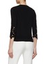Back View - Click To Enlarge - ERMANNO SCERVINO - Embroidered Sleeve Cardigan