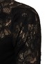  - ERMANNO SCERVINO - Lace Shoulder Fitted Wool Knit Top
