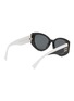 Figure View - Click To Enlarge - MIU MIU - Acetate Irregular Sunglasses
