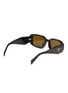 Figure View - Click To Enlarge - PRADA - Acetate Rectangle Sunglasses