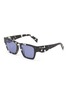 Main View - Click To Enlarge - PRADA - Acetate Angular Sunglasses
