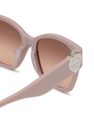 Detail View - Click To Enlarge - TIFFANY - Acetate Square Sunglasses