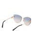 Figure View - Click To Enlarge - TIFFANY - Metal Irregular Sunglasses