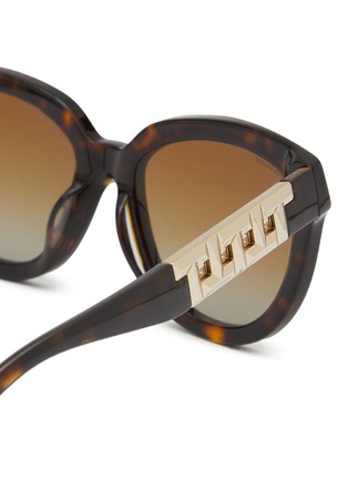 Detail View - Click To Enlarge - TIFFANY - Acetate Cateye Sunglasses