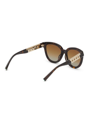 Figure View - Click To Enlarge - TIFFANY - Acetate Cateye Sunglasses