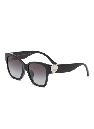 Main View - Click To Enlarge - TIFFANY - Acetate Square Sunglasses
