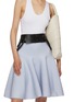 Figure View - Click To Enlarge - ALAÏA - Teckel Double Leather Belt