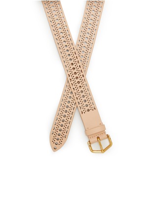Detail View - Click To Enlarge - ALAÏA - Neo Vienne Leather Belt