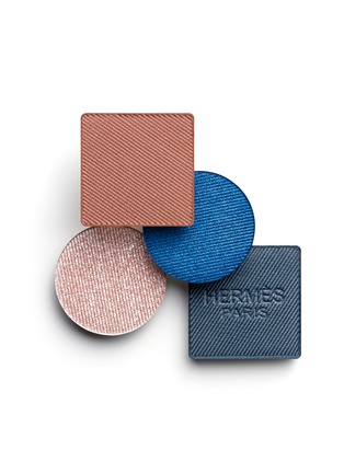 Detail View - Click To Enlarge - HERMÈS - Ombres d'Hermès Eyeshadow Palette — 04 Ombres Marines
