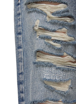  - WE11DONE - Distressed Straight Leg Jeans