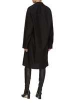 【一枚で決まる♪】BALENCIAGA Black Elasticated Shirt Dress $_57.JPG?set_id=880000500F