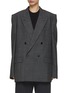 Main View - Click To Enlarge - BALENCIAGA - Double Breasted Structured Blazer