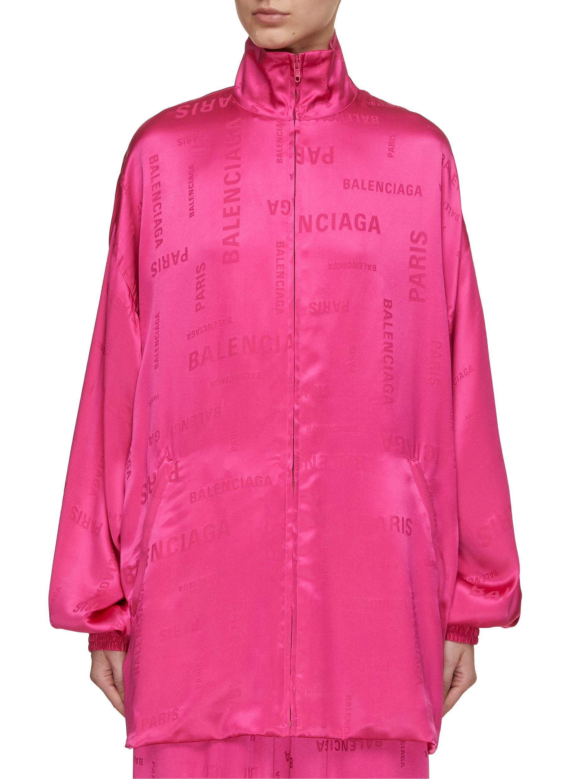 BALENCIAGA | Logo Jacquard Tracksuit Jacket | Women | Lane Crawford