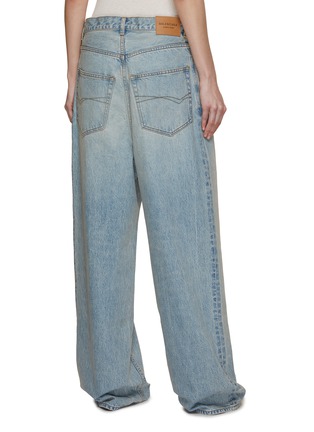 Back View - Click To Enlarge - BALENCIAGA - Japanese Denim Baggy Jeans