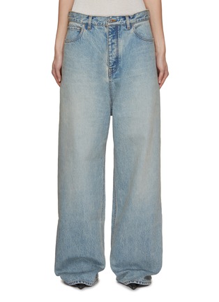 Main View - Click To Enlarge - BALENCIAGA - Japanese Denim Baggy Jeans