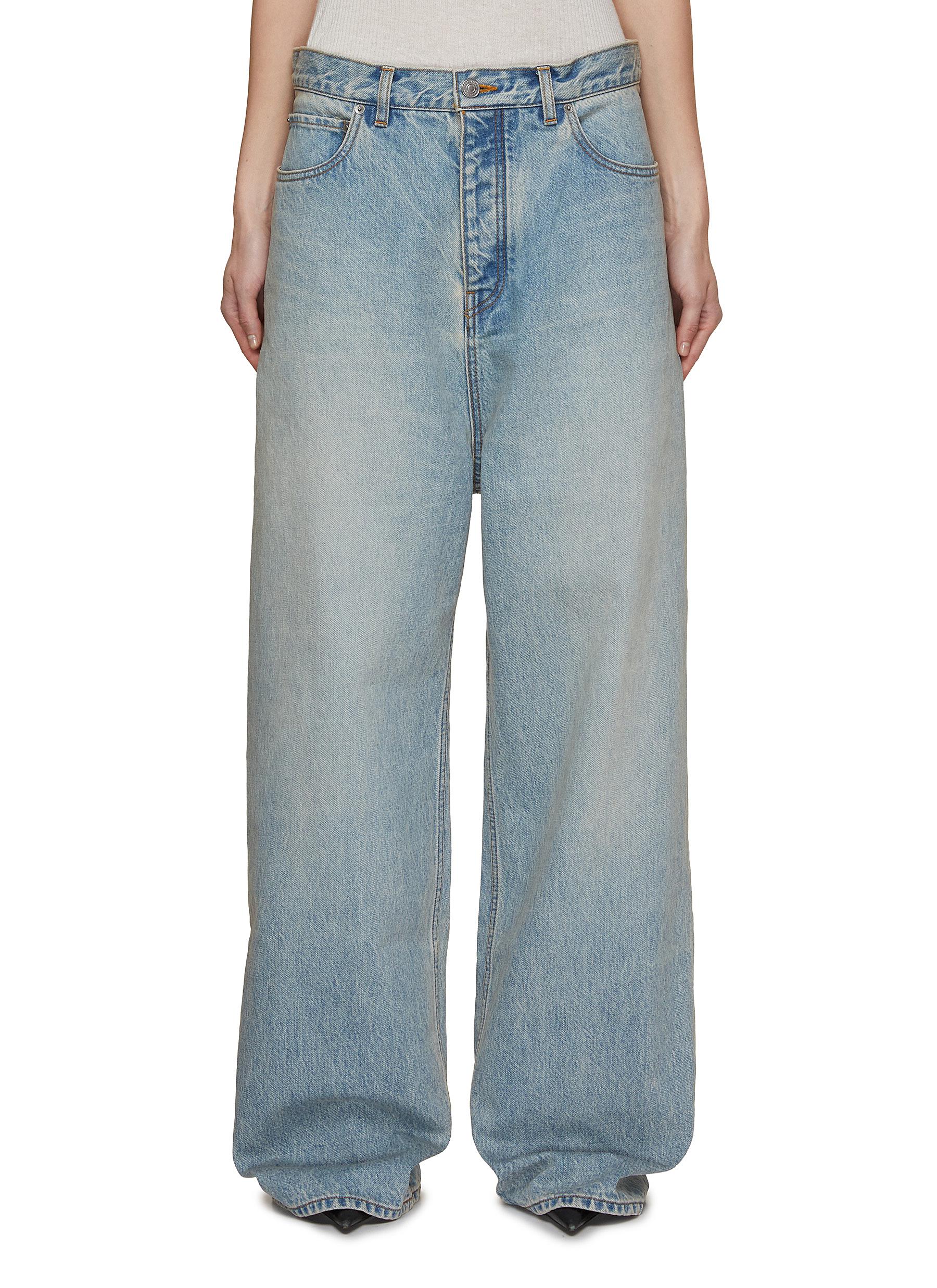 BALENCIAGA, Japanese Denim Baggy Jeans, Women