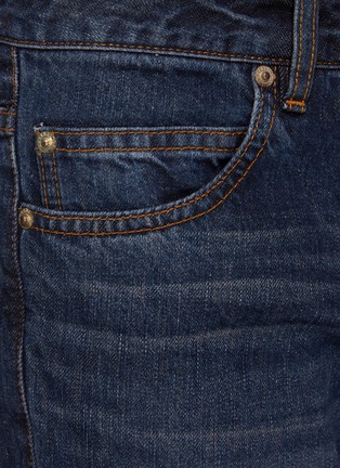  - BALENCIAGA - Flared Japanese Denim Jeans